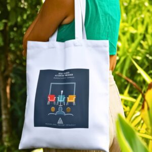 Anahata Leaders’ Commune Geometric Modern Graphic Art Tote Bag