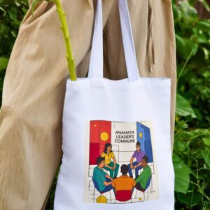 Anahata Leaders’ Commune Illustrated Music Art Tote Bag