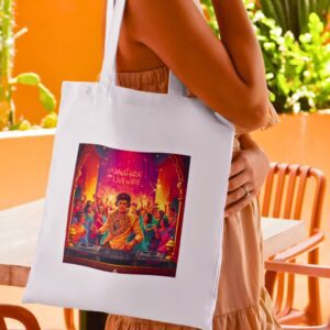 Anahata Livewire Folk Digital Art Tote Bag